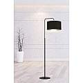 Piantana Contemporaneo Ganesha Acciaio Nero 1 Luce E27 Ip20 LA0129-EB-PT1-NR