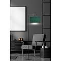 Piantana Contemporaneo Ganesha Acciaio Nero Verde 1 Luce E27 Ip20 LA0129-EB-PT1-NR-VE