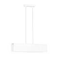 Lampadario Moderno 2 Luci Hachiman In Acciaio Bianco LA0145-EB-2-BI