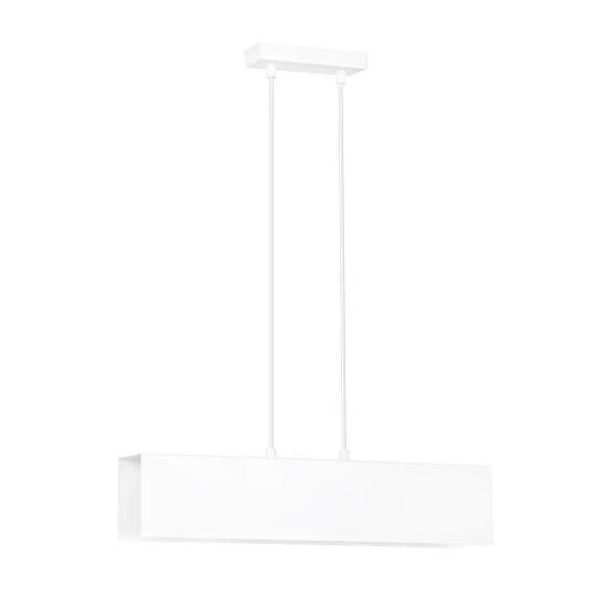 Lampadario Moderno 2 Luci Hachiman In Acciaio Bianco LA0145-EB-2-BI