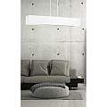 Lampadario Moderno 2 Luci Hachiman In Acciaio Bianco LA0145-EB-2-BI
