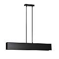 Lampadario Moderno 3 Luci Hachiman In Acciaio Nero LA0145-EB-3-NR