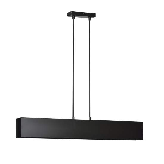 Lampadario Moderno 3 Luci Hachiman In Acciaio Nero LA0145-EB-3-NR