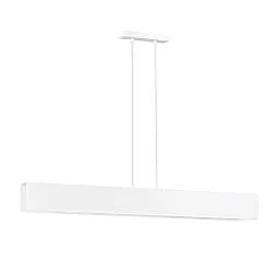 Lampadario Moderno 4 Luci Hsi Wang Mu In Acciaio Bianco