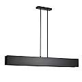 Lampadario Moderno 4 Luci Hachiman In Acciaio Nero LA0145-EB-4-NR