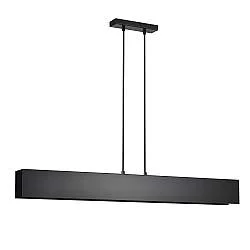 Lampadario Moderno 4 Luci Hsi Wang Mu In Acciaio Nero