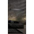 Lampadario Moderno 4 Luci Hachiman In Acciaio Nero LA0145-EB-4-NR