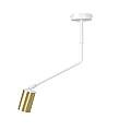 Plafoniera Minimal Tenjin Acciaio Bianco 1 Luce Gu10 Ip20 LA0150-EB-PL1-BI