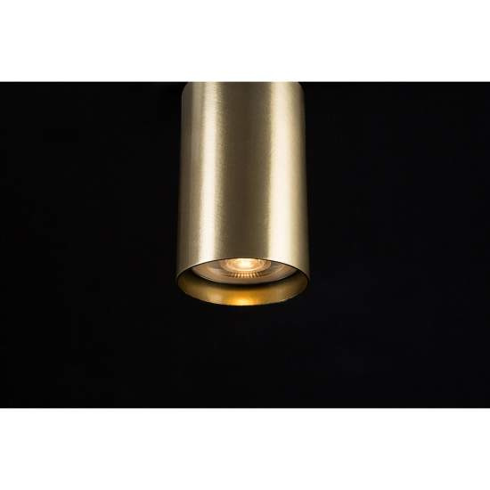 Plafoniera Minimal Tenjin Acciaio Bianco 2 Luci Gu10 Ip20 LA0150-EB-PL2-BI