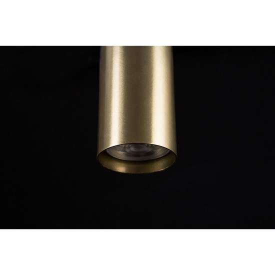 Plafoniera Minimal Tenjin Acciaio Nero 2 Luci Gu10 Ip20 LA0150-EB-PL2-NR