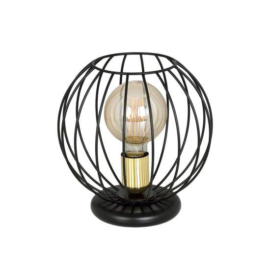 Lampade Da Scrivania Contemporaneo Omoikane Acciaio Nero 1 Luce E27 Ip20 LA0151-EB-LT1-NR