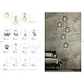 Lampade Da Scrivania Contemporaneo Omoikane Acciaio Nero 1 Luce E27 Ip20 LA0151-EB-LT1-NR