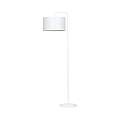 Piantana Contemporaneo Sigfrido Acciaio Bianco 1 Luce E27 Ip20 LA0172-EB-PT1-BI