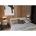 Applique Moderna 1 Luce Bjorn A Forma Geometrica In Acciaio Nero LA0177-EB-AP1-NR
