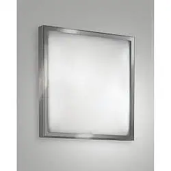 Osaka Plafoniera Nichel Satinato L.30X30