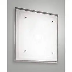 Maggie Plafoniera Bianca L.46X46 Cm.