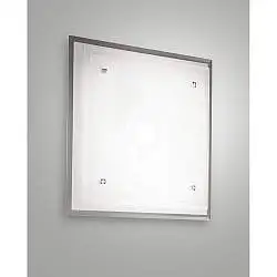 Maggie Plafoniera Bianca L.40X40 Cm.