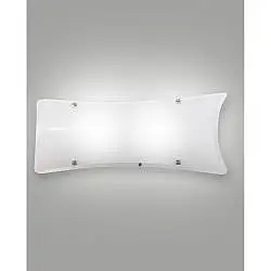 Milton Applique Bianca 20X50 Cm.