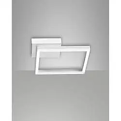 Bard Applique Bianca 1 Luce Collezione BARD design moderno ed elegante per ogni ambiente