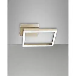 Bard Applique Oro Opaco 1 Luce Design Moderno per Vendite e Marketing