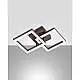 Lampada Bard Applique Corten 2 Luci Ruggine Led Calda Design Moderno Fabas