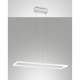 Lampada A Sospensione Fabas Bard Led 52W 3000K Bianco Moderno