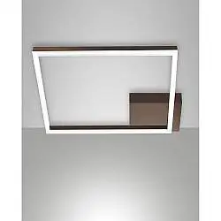 Bard Plafoniera Corten Metacrilato 1 Luce Design Rustico Collezione BARD
