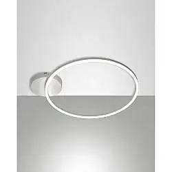 Giotto Plafoniera Bianca D600 36W 3780Lumen Stile Moderno Collezione GIOTTO