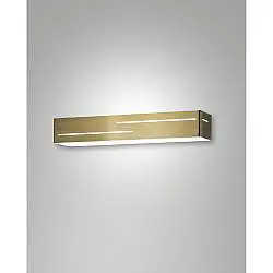 Applique Banny Ottone Satinato LED 1 Luce Collezione BANNY Fabas Design Moderno