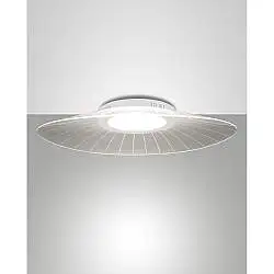 Vela Plafoniera Bianca L.780X550Mm.