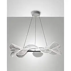 Sylvie Sospensione Bianca D.720Mm.