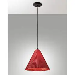 Lampada da soffitto Cone Sospensione Bordeaux Collezione CONE Design Moderno 1 Luce