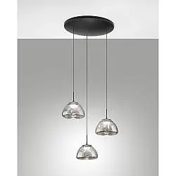 Lucille Sospensione Fume' 3L.