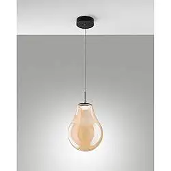 Noa Sospensione Ambra