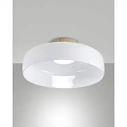 Lunar Plafoniera Bianco