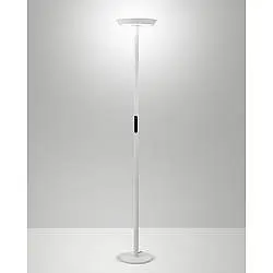 Lampada Fizz Terra Bianco Fabas Collezione FIZZ Unica LED 50W Design Elegante