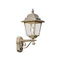 Applique Esterno Classica Gorizia Metallo E Ceramica Bianco Sfumato 1 Luce E27 A103-BO-04-DEC-UOO