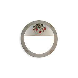 Applique Esterno Classica Brindisi Metallo Ceramica Bianco Sfumato 1 Luce G9 Applique Esterno Classica Brindisi Metallo Ceramica Bianco Sfumato 1 Luce G9