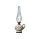 Lumetto Classico Pompei Ceramica E Ottone Satinato Decorato 1 Luce E14