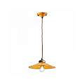Lampadario Vintage Colors Ferro E Ceramica 1 Luce E27 30Cm C1635-GIA