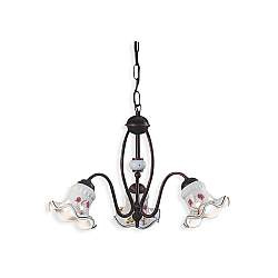 Lampadario Classico Chieti Metallo E Ceramica Nero Sfumato Rame 3 Luci E14 Lampadario Classico Chieti Metallo E Ceramica Nero Sfumato Rame 3 Luci E14