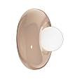 Applique Vintage Decò Bumbum Ceramica Grigio Sabbia 1 Luce G9 C2750-GRS