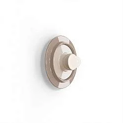 Applique Deco Voilà Ceramica Grigio Sabbia Crema 1 Luce E27