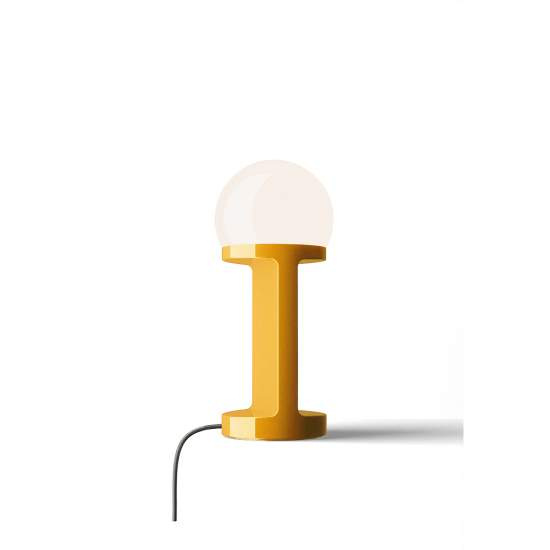Lampada Da Tavolo Classica Habea Ceramica Giallo 1 Luce E14 C2780-GIA