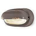 Applique Vintage Orizzontale Ceramica Tortora 1 Luce E27 C291-VIT
