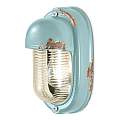 Applique Vintage Verticale Ceramica Azzurra 1 Luce E27 C292-VIA