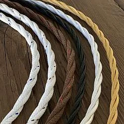 Corda Intreccuata In Tessuto Vari Colori