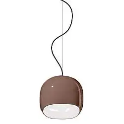 Sospensione Piccola Vintage Decò Ayrton Ceramica 1 Luce E27