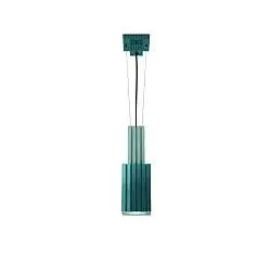 Sospensione Vintage Metra Ceramica Turchese E Verde Petrolio 1 Luce E27