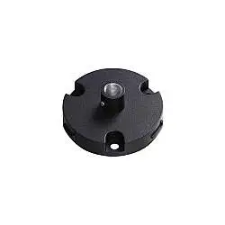 Base Moderna Jedi Alluminio Antracite D9,6Cm